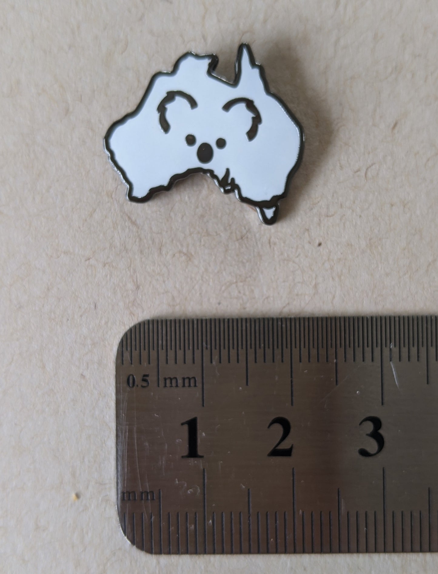 Boomer Koala in Australia Stick-pin Badge