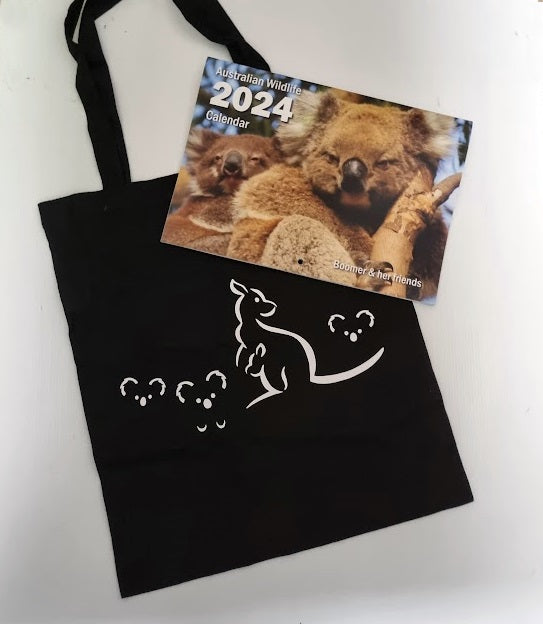Boomer & her friends 2024 Calendar & Tote Bag (no words) Bundle