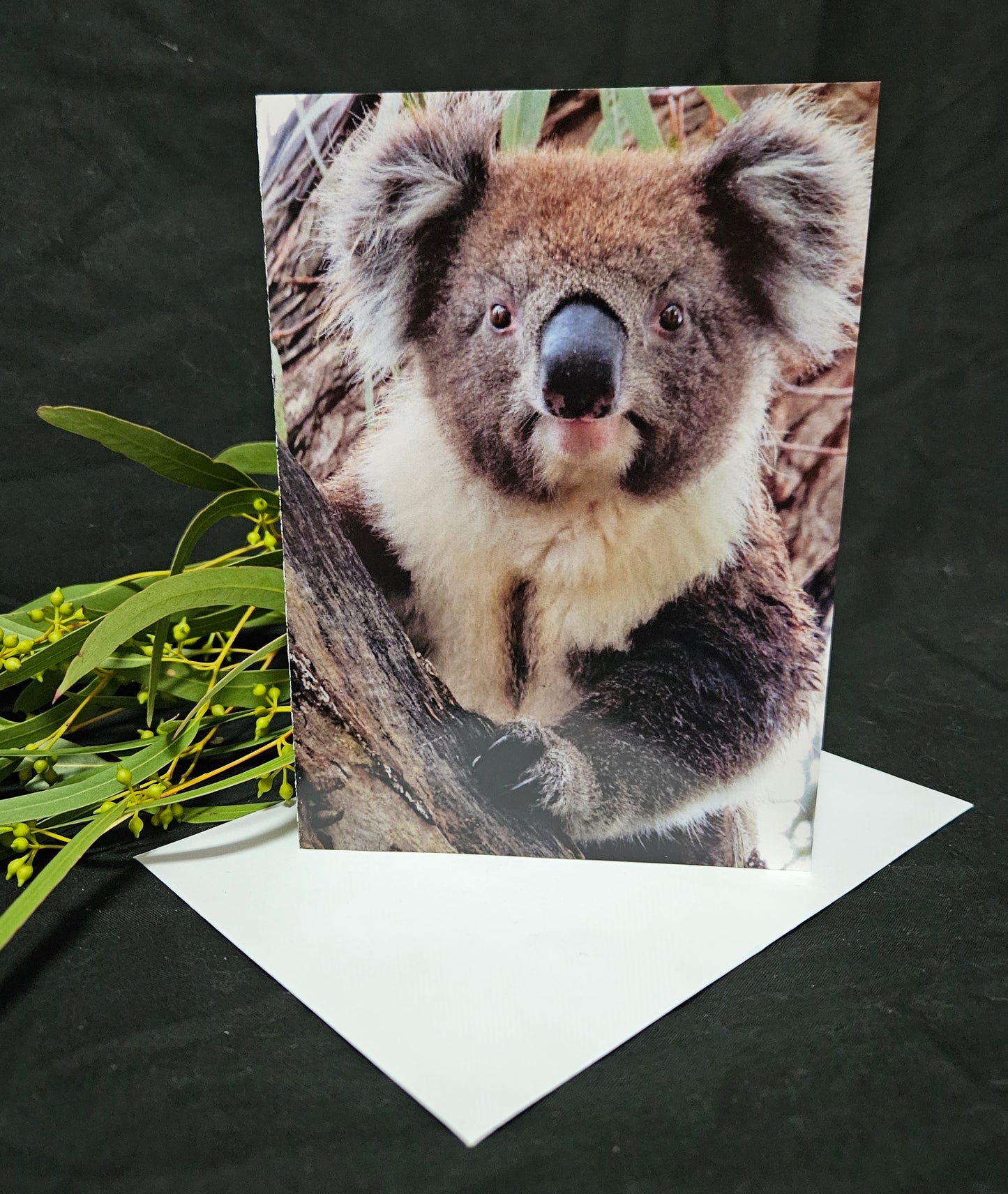 Boomer & her Friends Blank Greeting Card - Gingerbread 01