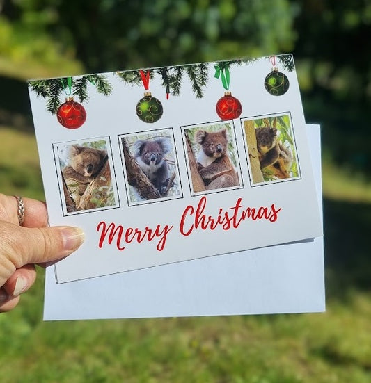 Boomer & her Friends Christmas Card - Ellie & her Kids