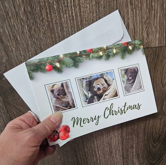 Boomer & her Friends Christmas Card - Franklin & his Girls